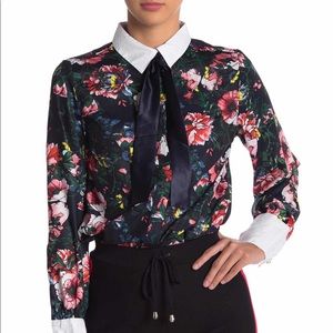 Garcia flower print blouse
